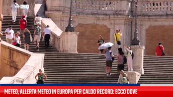 L'Europa nella morsa nel caldo, fino a 42 gradi